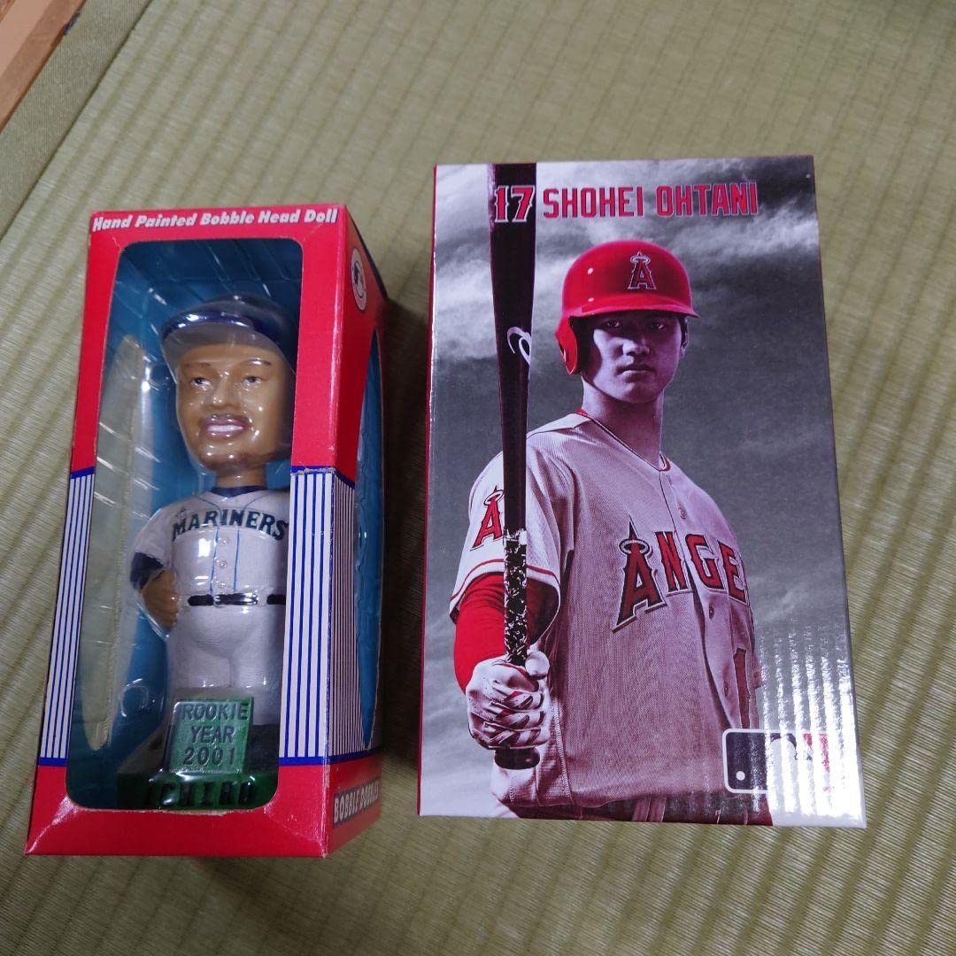 大人気新品 大谷翔平 イチロー ボブルヘッド スポーツ選手 - education